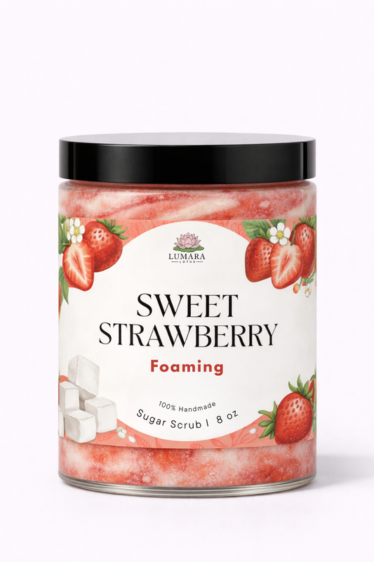 Sweet Strawberry Foaming Scrub