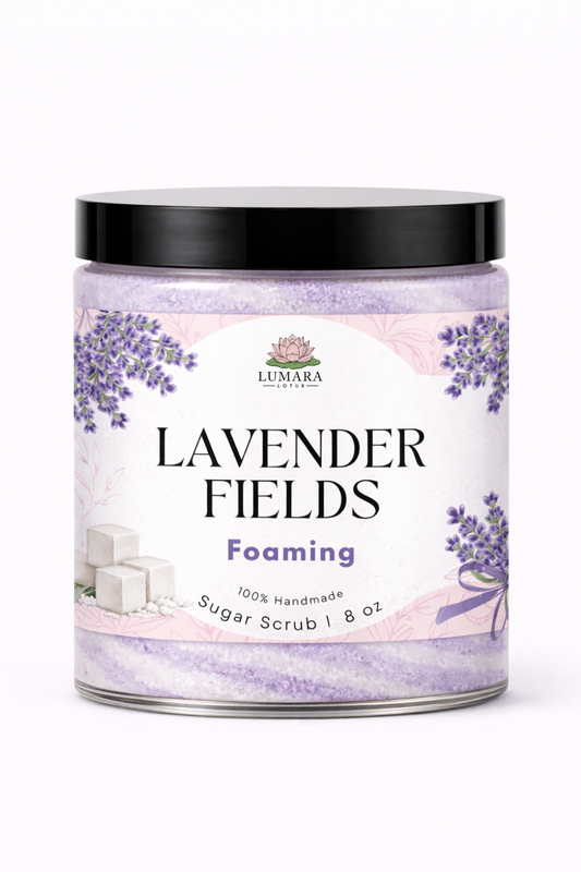 Lavender Fields Foaming Scrub