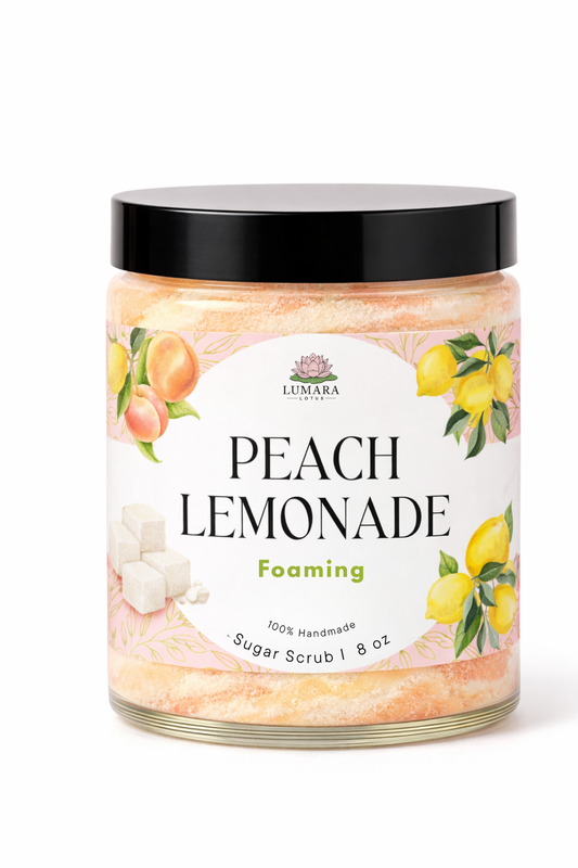 Peach Lemonade Foaming Scrub
