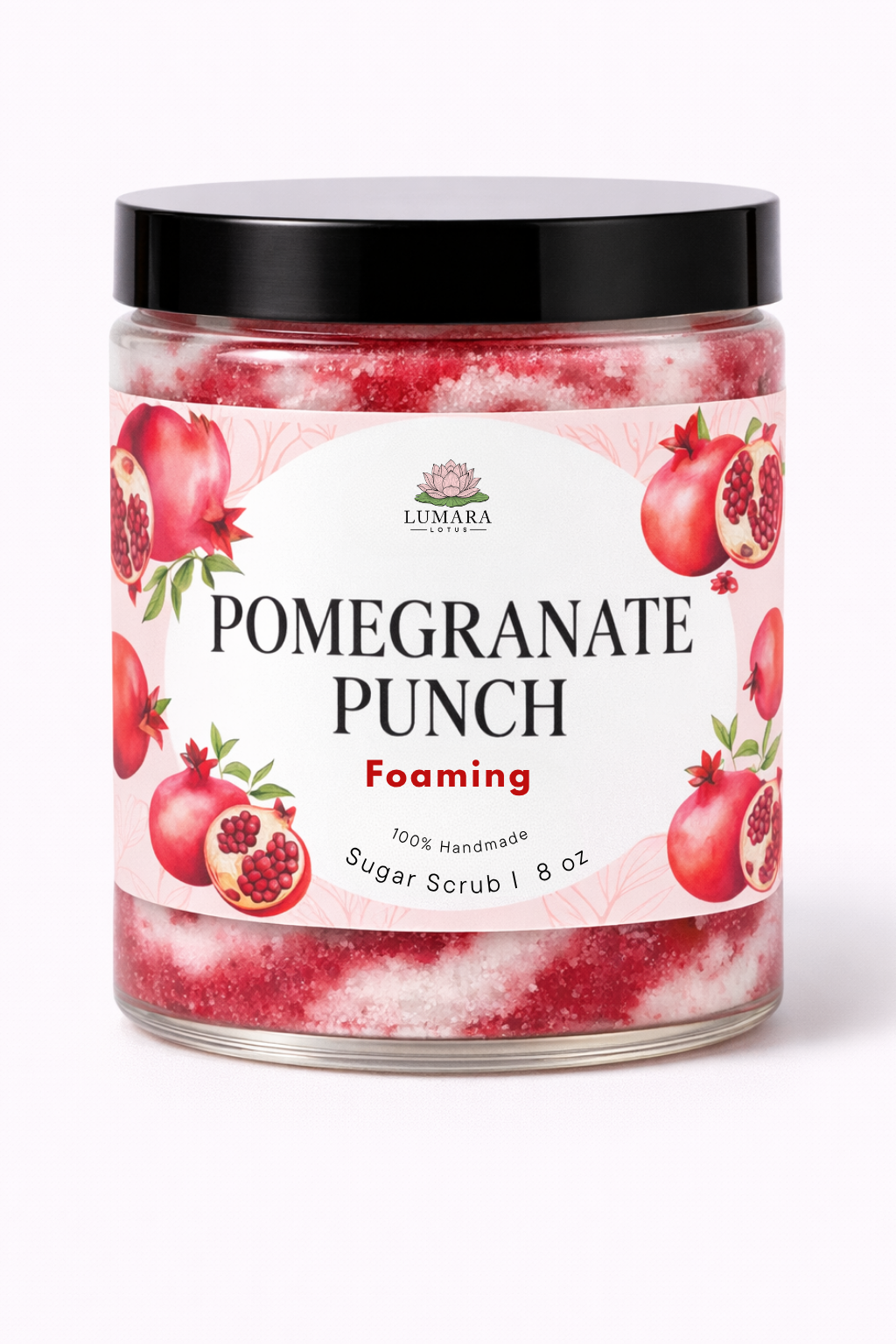 Pomegranate Punch Foaming Scrub