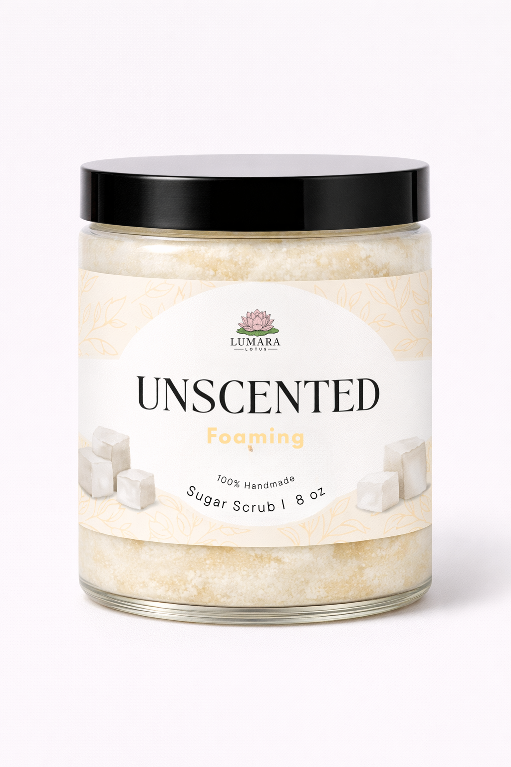 Unscented Foaming Sugar Scrub