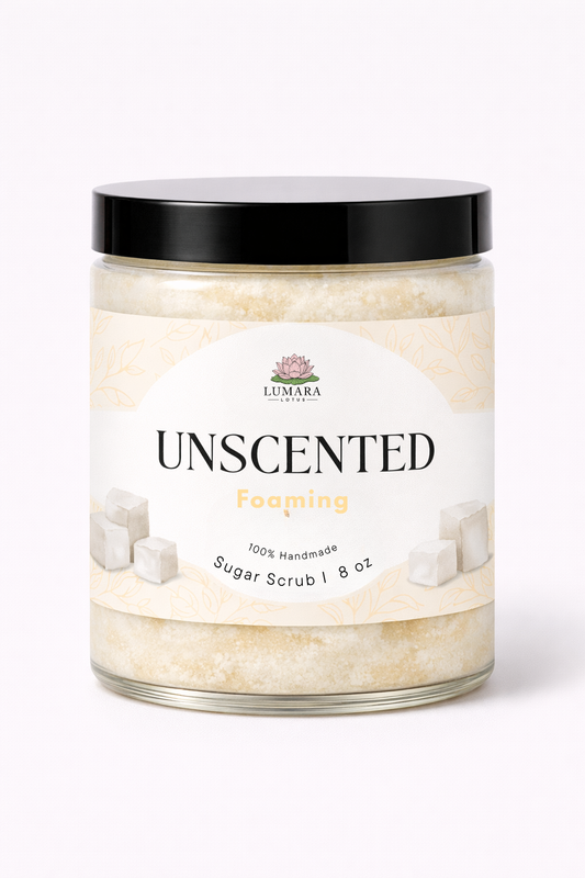 Unscented Foaming Sugar Scrub