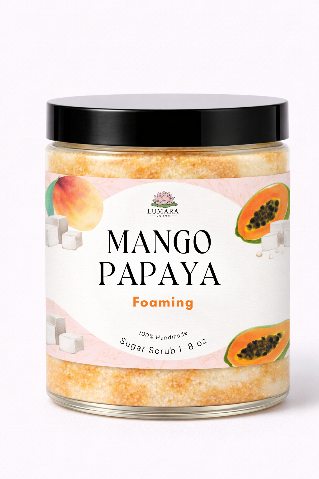 Mango Papaya Foaming Scrub